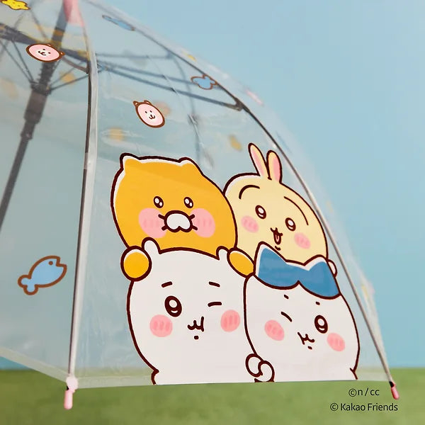 [KAKAO FRIENDS] Chiikawa X Kakao Friends Transparent Umbrella