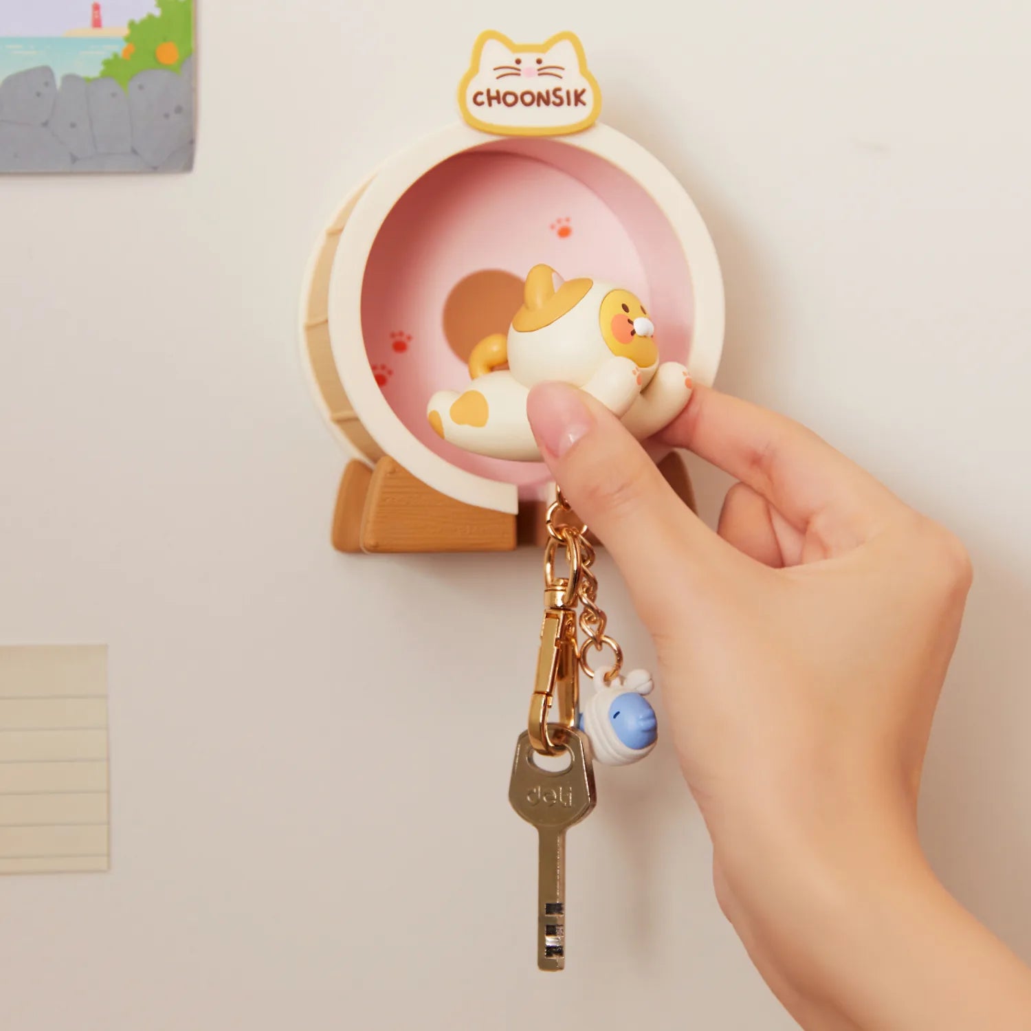 [KAKAO FRIENDS] choonsik meow meow magnetic smart key holder