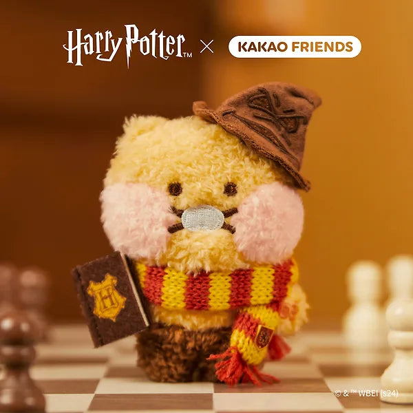 [KAKAO FRIENDS] harry potter x kakao friends fuzzy keyring doll