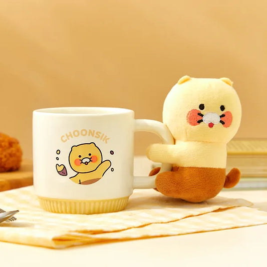 [KAKAO FRIENDS] Choonsik Hug Mug & Doll Set