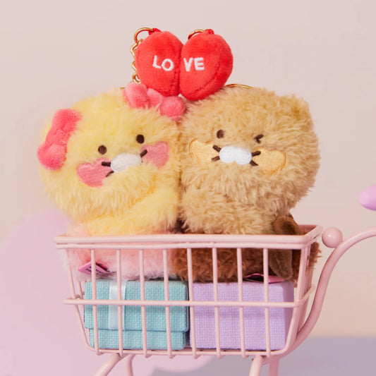 [KAKAO FRIENDS] choonsik love magnet keyring doll set