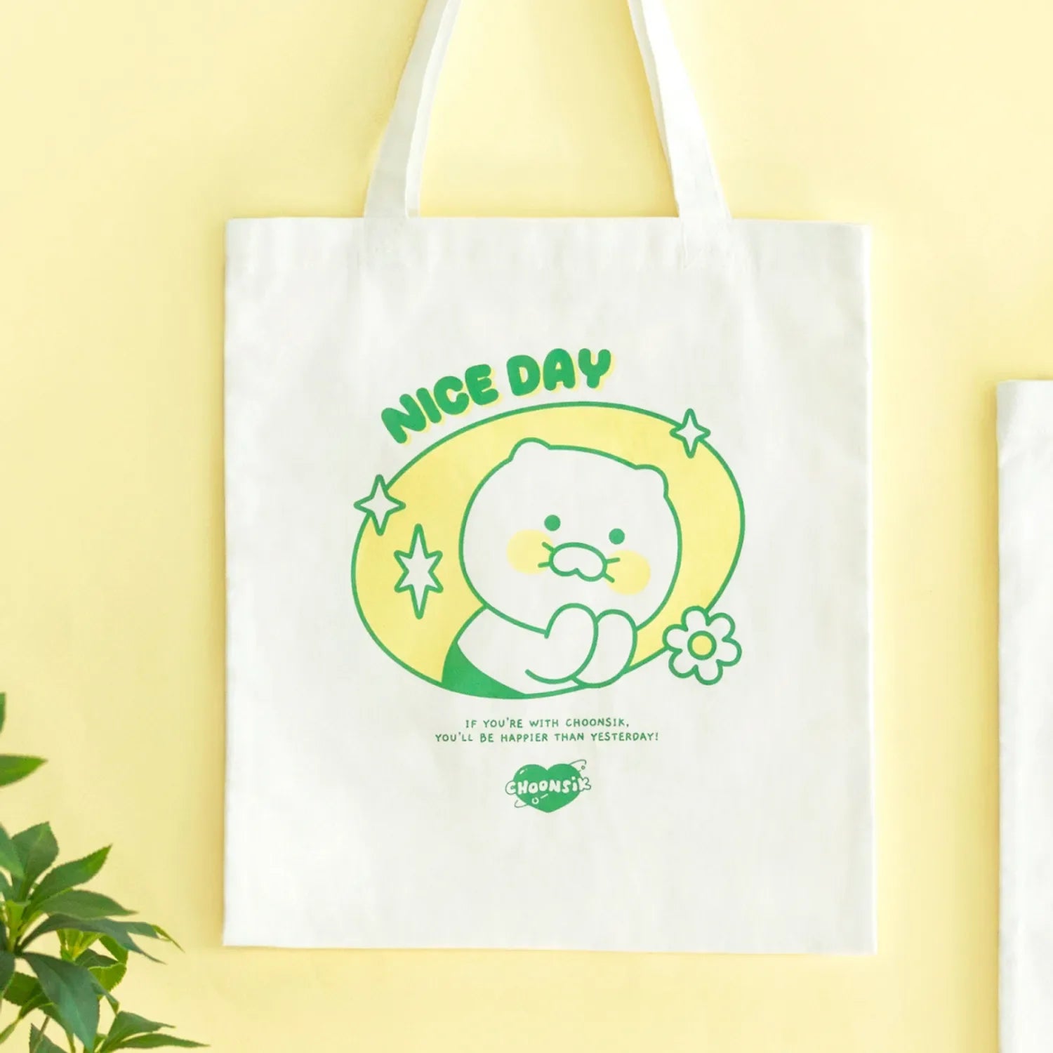 [KAKAO FRIENDS] say cheese simple eco bag