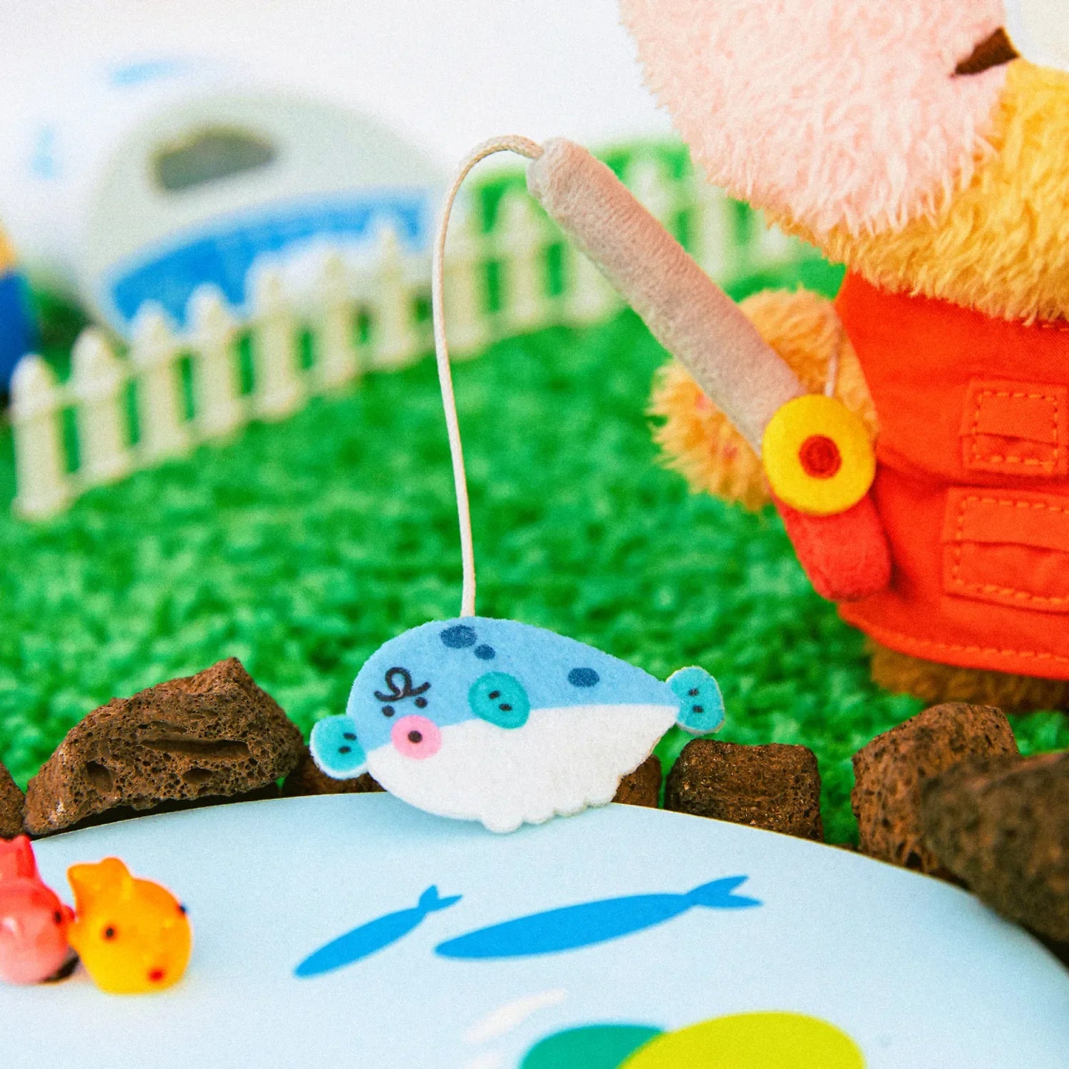 (OOTD) Plush Doll Outfit Fishing Costume Set