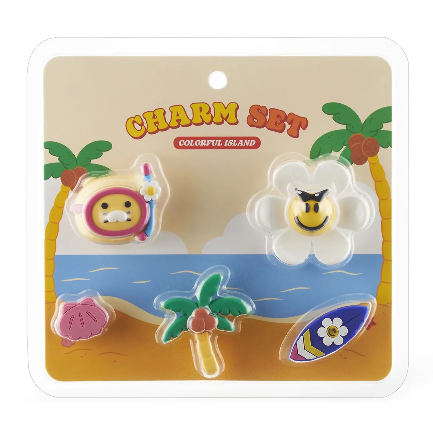 Wiggle Wiggle x Kakao Friends Summer Silicone Charms Beach Edition