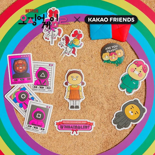 [KAKAO FRIENDS] netflix squid game x kakao friends sticker pack