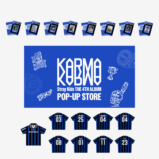 [STRAY KIDS] KARMA POP UP STORE OFFICIAL MERCH Member Ver.