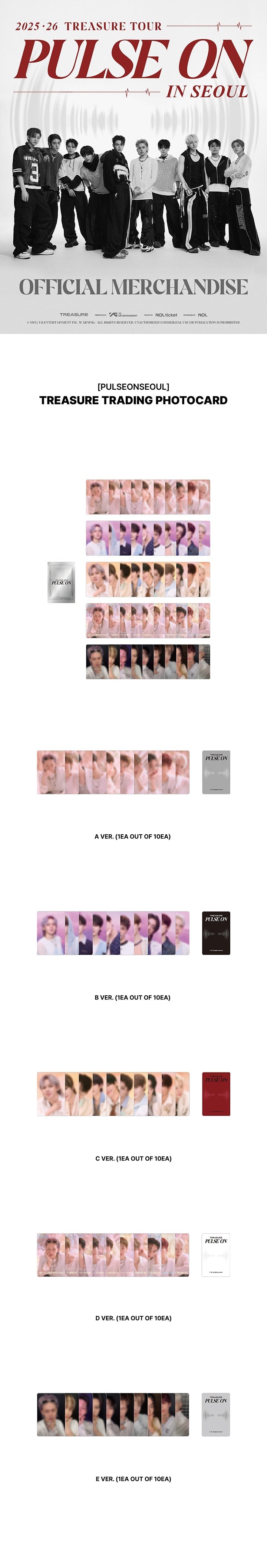 [TREASURE] TOUR［PULSE ON］IN SEOUL MD.