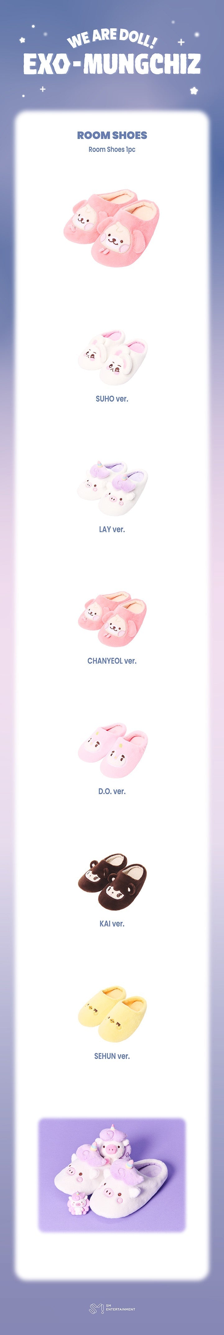 [EXO] CHARACTER Official MD(Member Ver.)