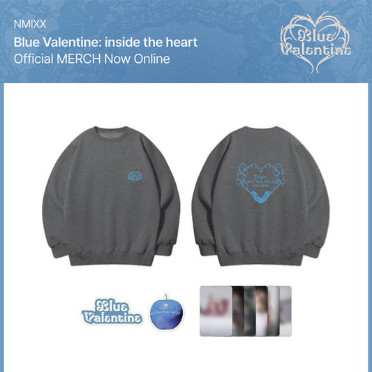 [NMIXX] Blue Valentine: inside the heart pop-up store official md (Shirt)
