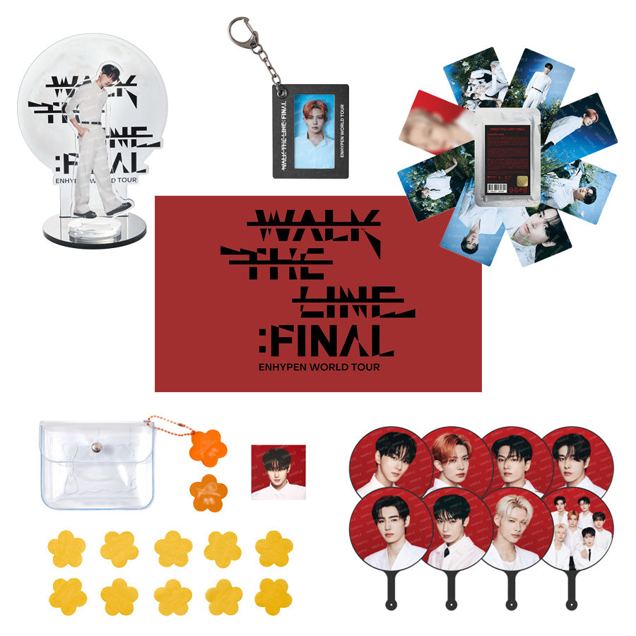[ENHYPEN]  WORLD TOUR WALK THE LINE : FINAL Official MD Member.