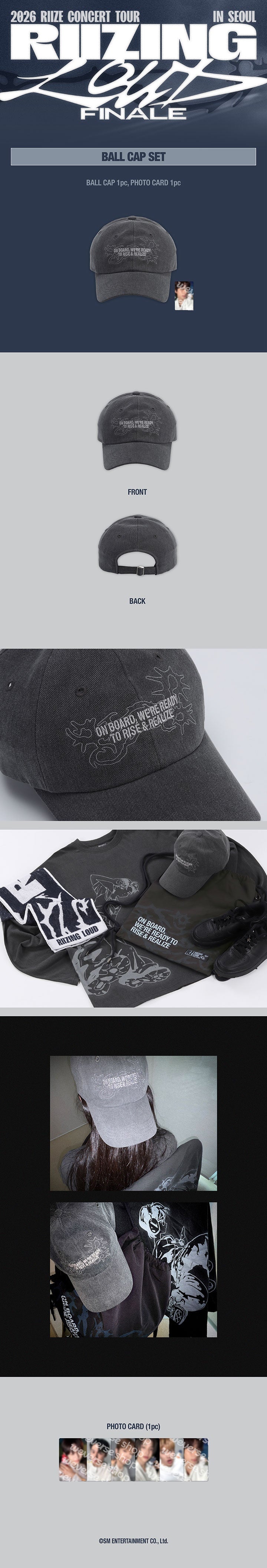 [RIZE] CONCERT TOUR [RIIZING LOUD] FINALE IN SEOUL OFFICIAL MERCH (Member)