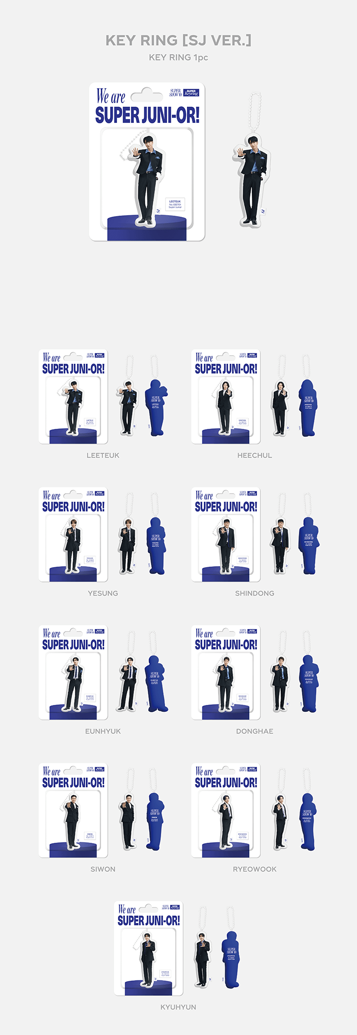 [SUPER JUNIOR] CONCERT <SUPER SHOW 10> OFFICIAL MD. Member ver.