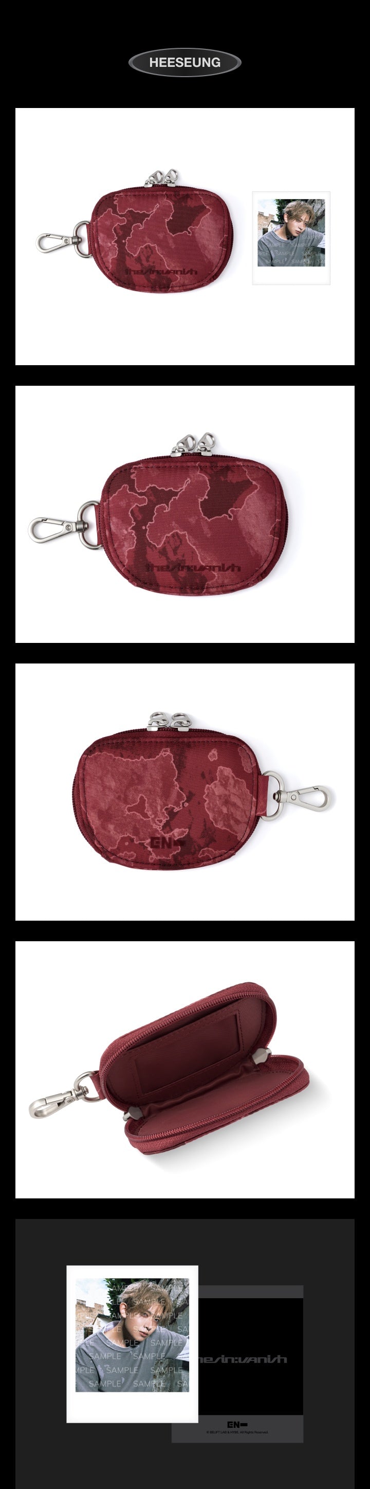 [ENHYPEN] THE SIN : VANISH Official MD Member.