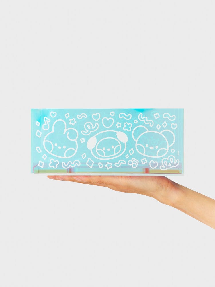 [BT21] minini glitter tissue case