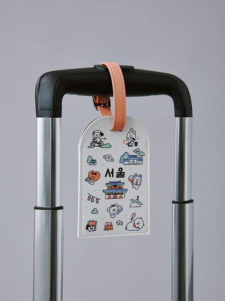 [BTS] BT21 Seoul Edition Luggage Tag