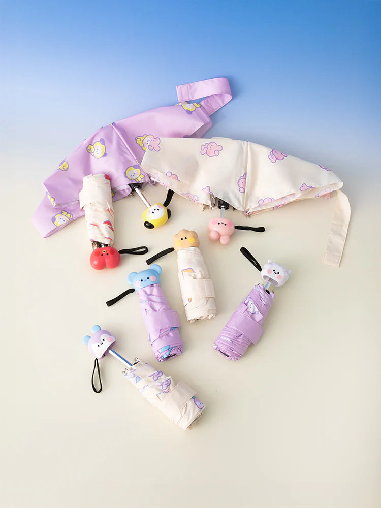 [BTS] BT21 Minini Rainy Day Mini Umbrella