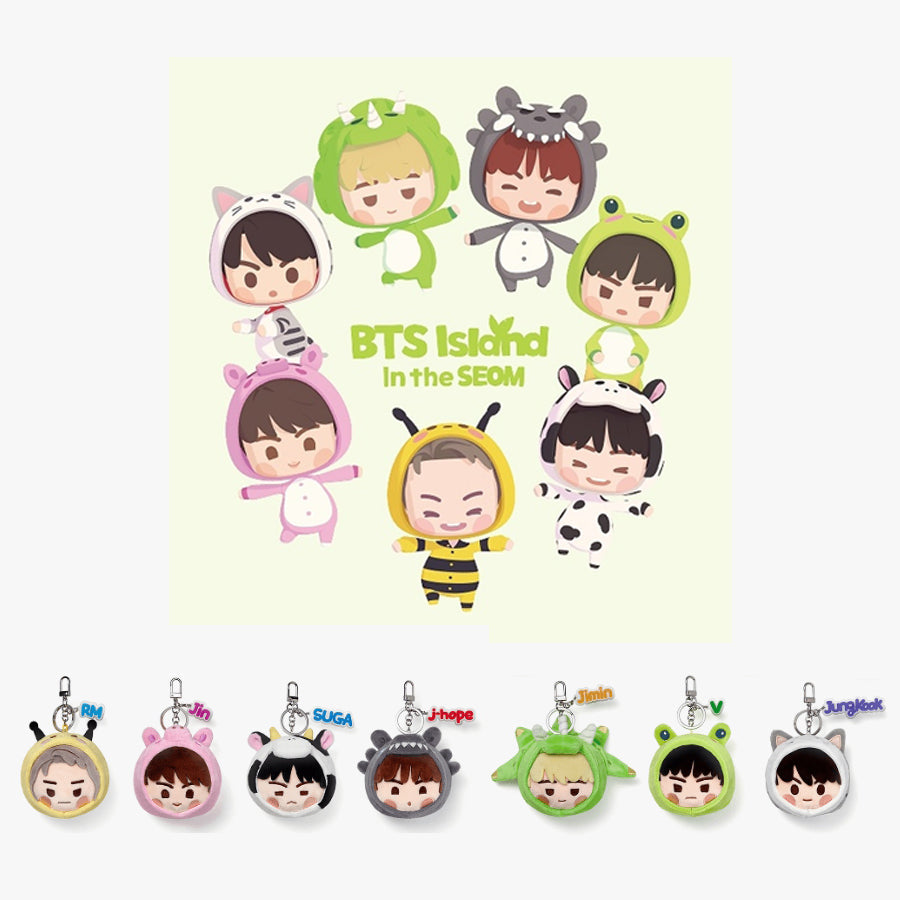 [BTS] Island Face Keyring