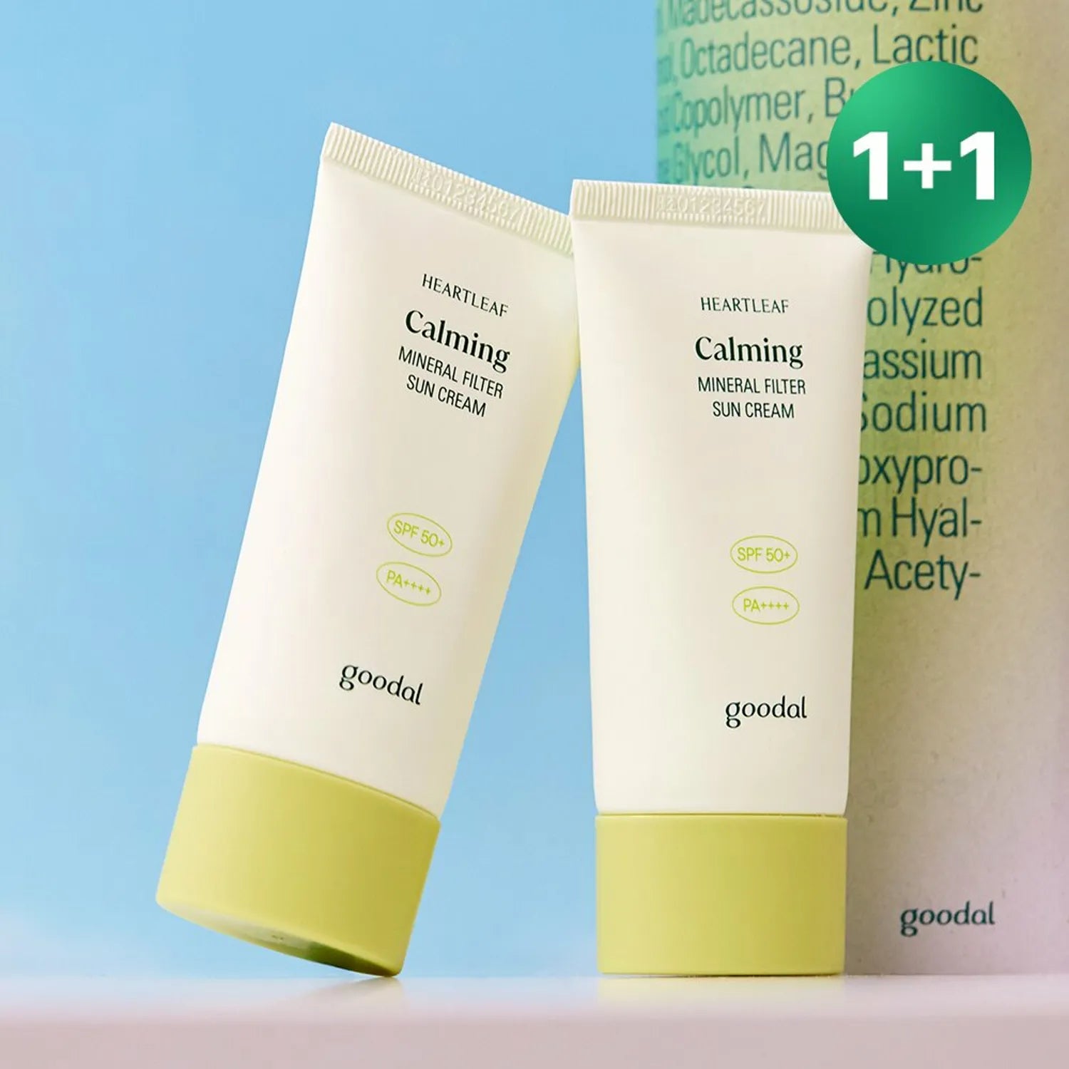 [GOODAL] Heartleaf Calming Moisture Sun Cream