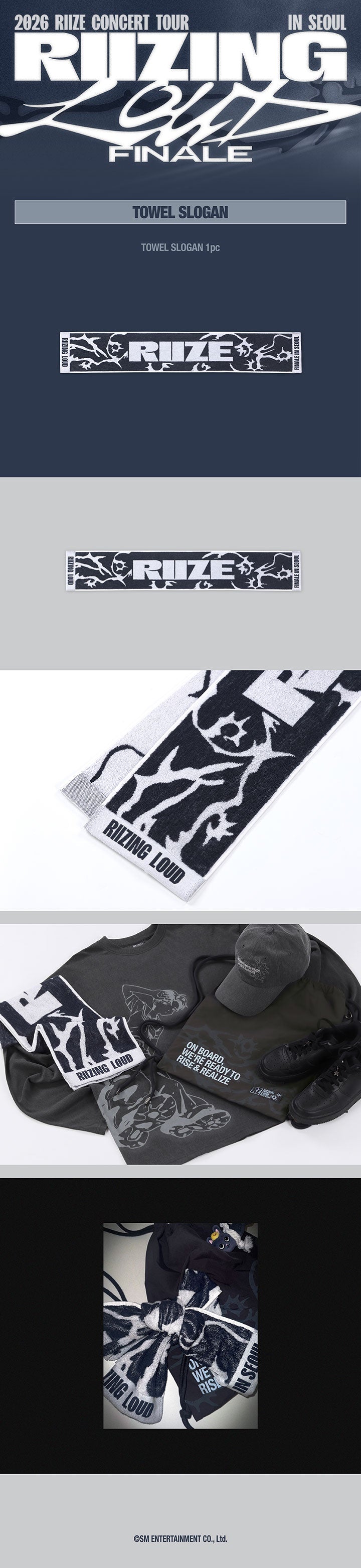 [RIZE] CONCERT TOUR [RIIZING LOUD] FINALE IN SEOUL OFFICIAL MERCH