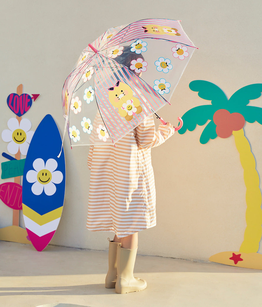 WiggleWiggle x Kakao Friends Transparent Umbrella Chunsik