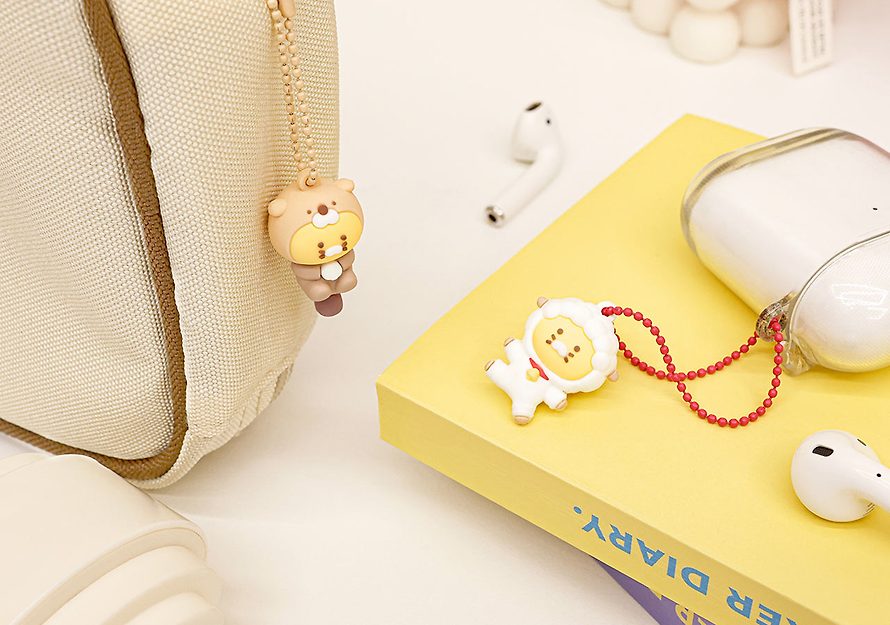 [KAKAO FRIENDS] choonsik figure phone keyring