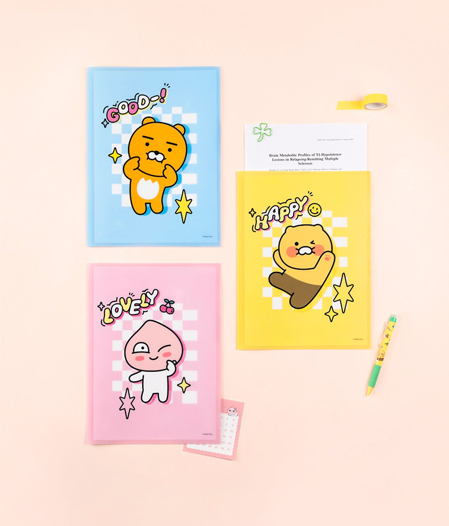 [KAKAO FRIENDS] say cheese 2-pocket file