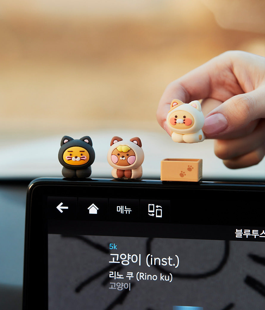 [KAKAO FRIENDS] car mini decoration figure set