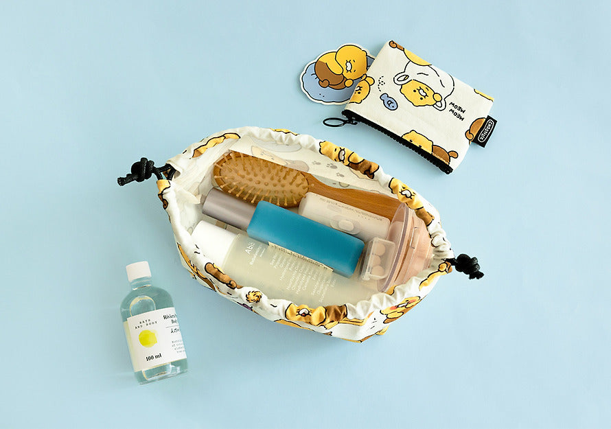 [KAKAO FRIENDS] choonsik ordinary pattern string pouch