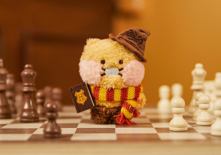 [KAKAO FRIENDS] harry potter x kakao friends fuzzy keyring doll