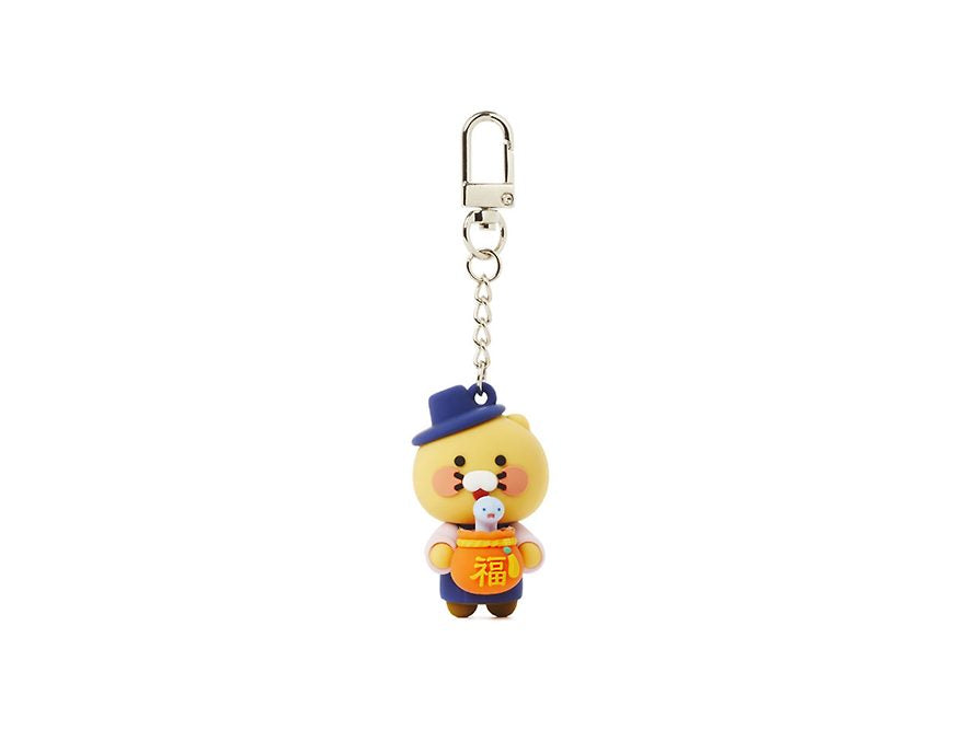 [KAKAO FRIENDS] blue snake lucky pouch led keyring
