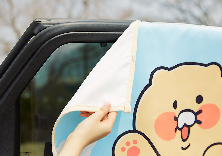 Kakao Friends Chunsik Car Curtain Single Piece