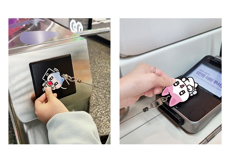 [KAKAO FRIENDS] taggrip touch payment transportation smart key ring