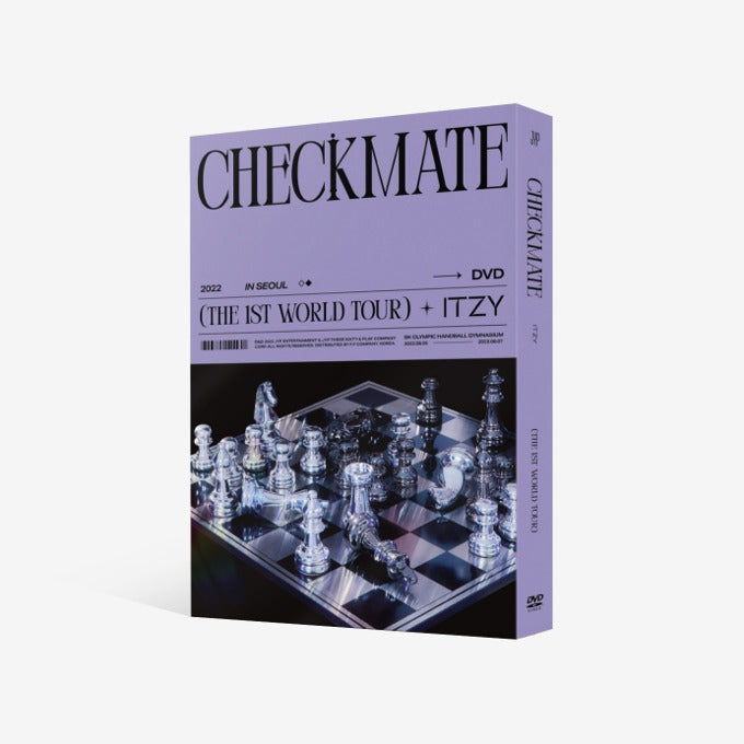 [ITZY] 2022 the 1st world tour (checkmate) in seoul dvd