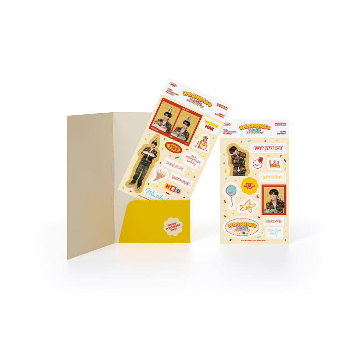 [BOYNEXTDOOR] WOONHAK's 'Double The Fun Party' Merch.