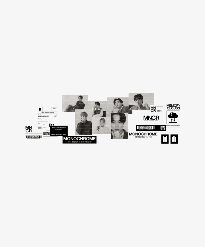 [BTS] BTS MONOCHROME Official Merch Official MD