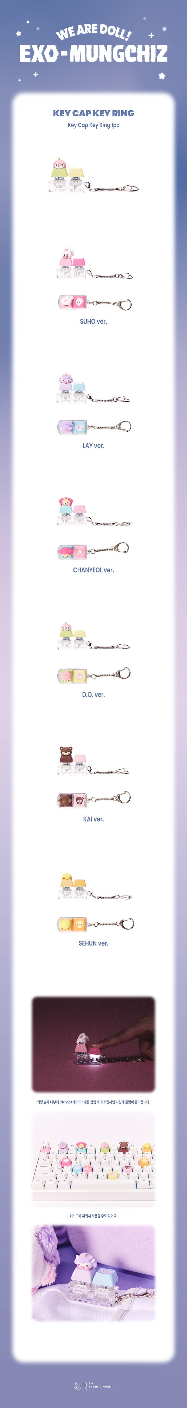 [EXO] CHARACTER Official MD(Member Ver.)