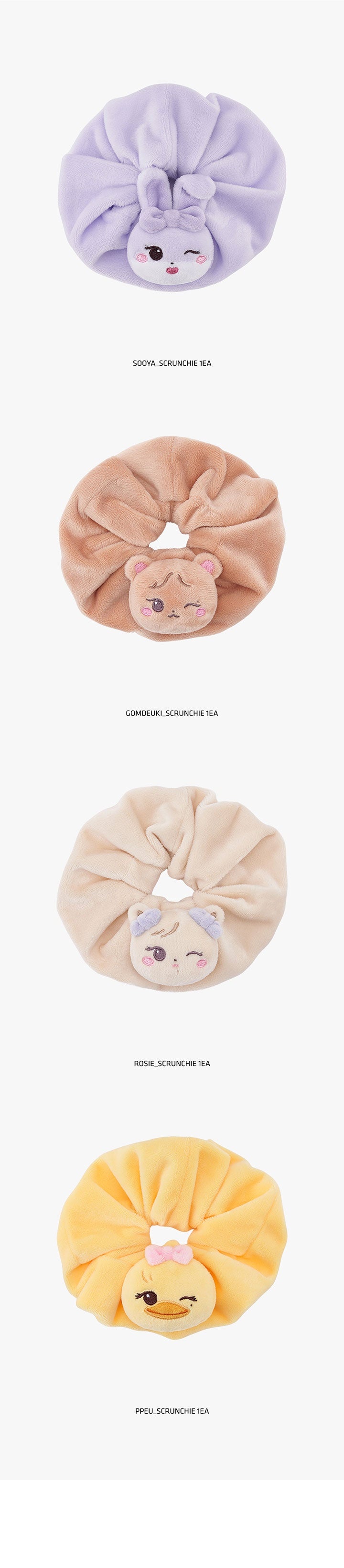 [BLACKPINK ] [DEADLINETOUR] CHARACTER LIGHT STICK PLUSH SCRUNCHIE