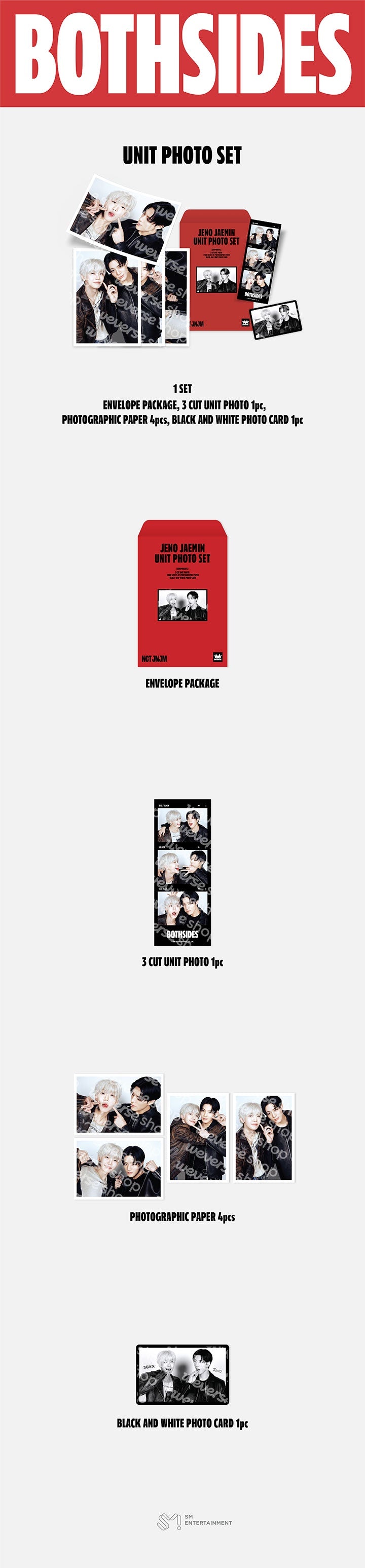 [NCT DREAM]NCT JNJM The 1st Mini Album [BOTH SIDES] OFFICIAL MD. (Photo)