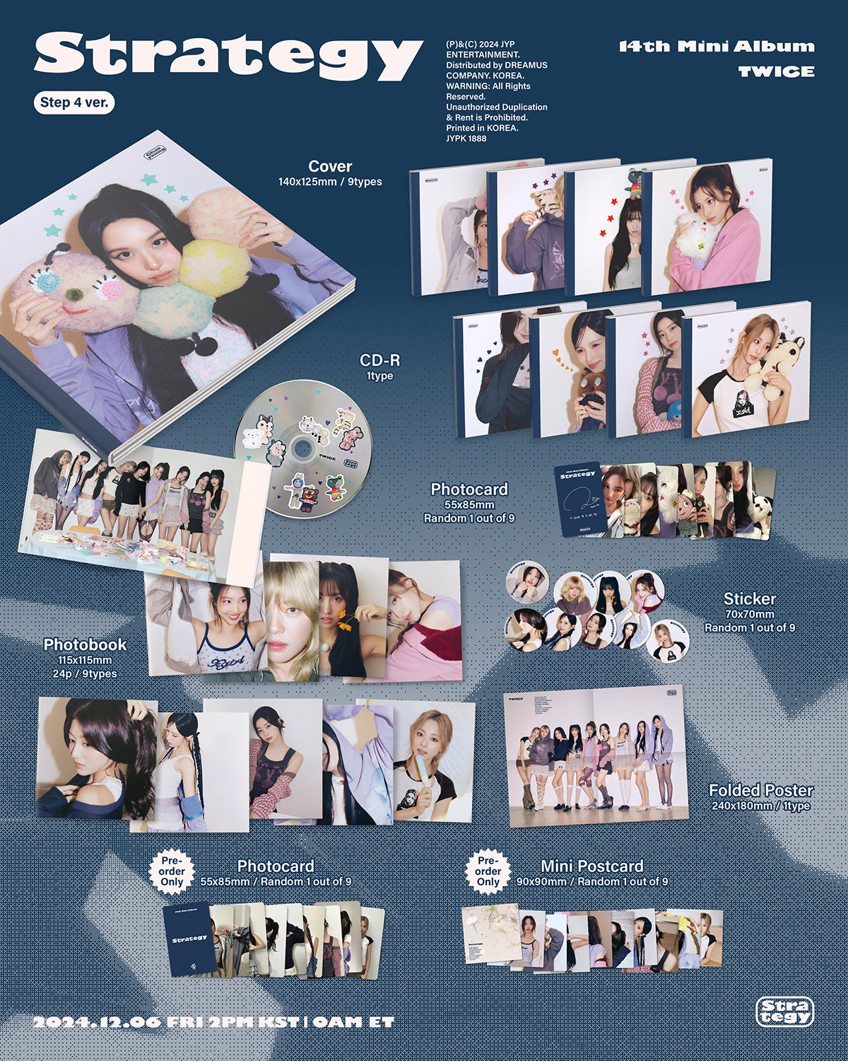 [TWICE] 14th mini album strategy (step 4 ver.)