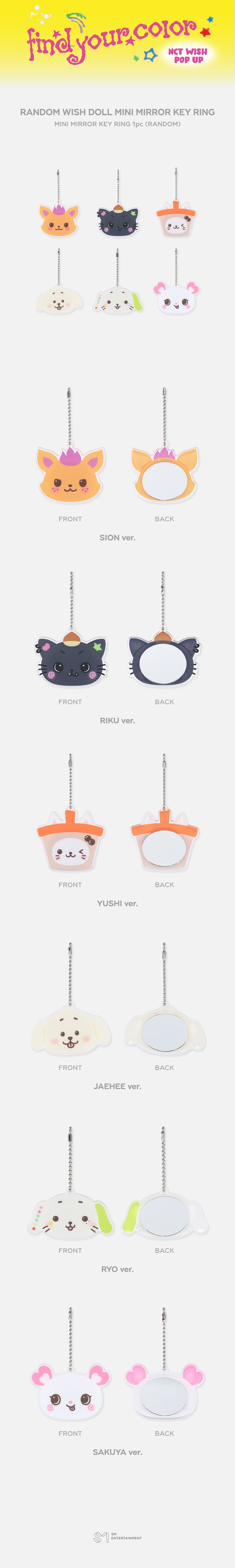 [NCT WISH] POP UP [FIND YOUR COLOR] OFFICIAL MD
