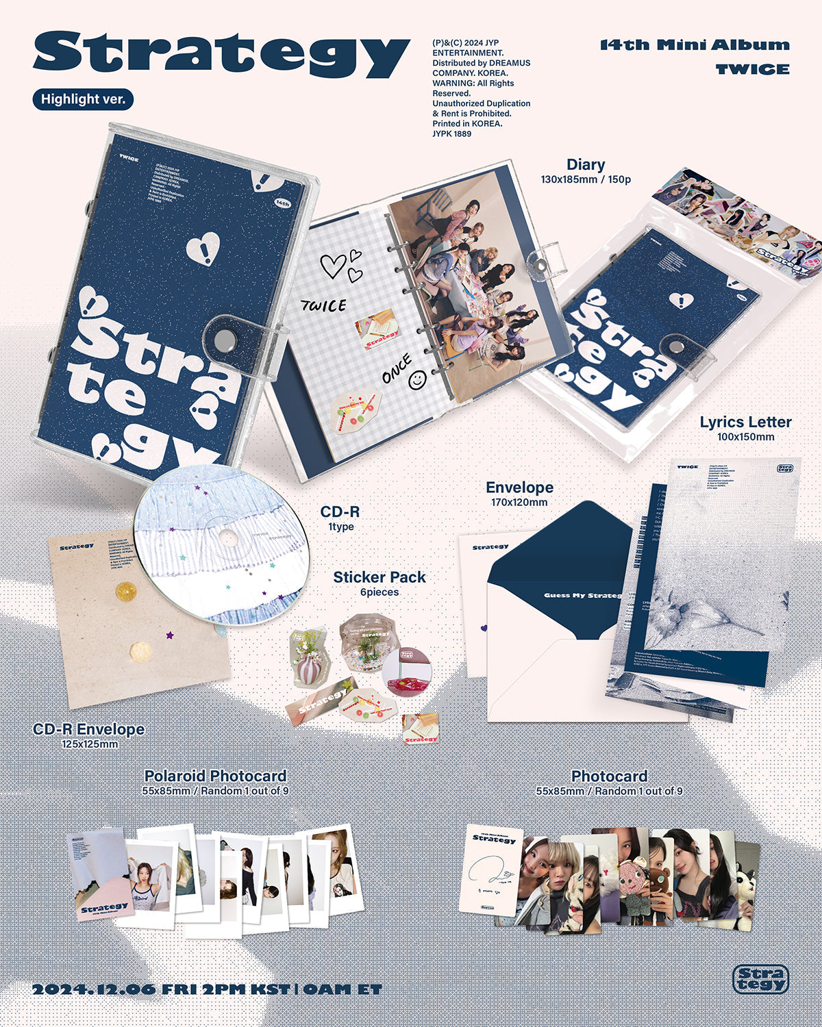 [TWICE] 14th mini album strategy (highlight ver.)