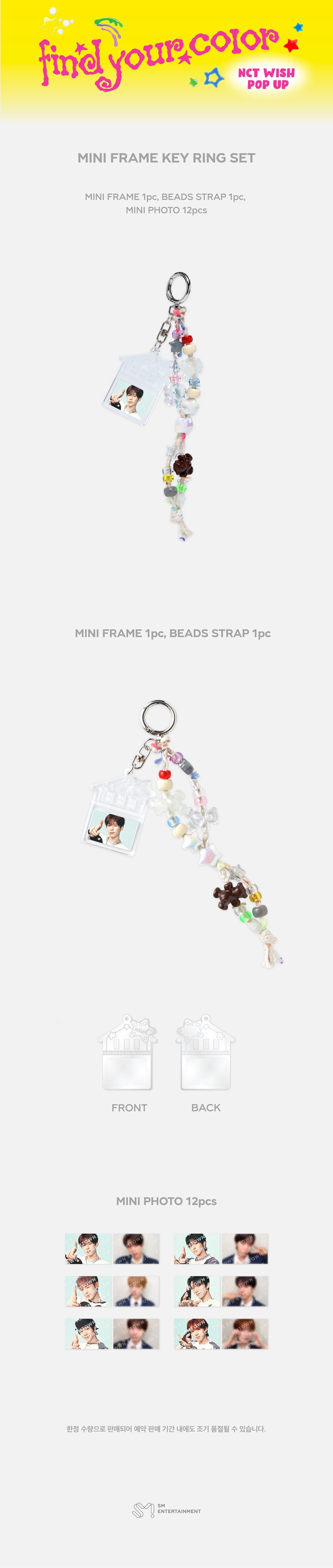 [NCT WISH] POP UP [FIND YOUR COLOR] OFFICIAL MD
