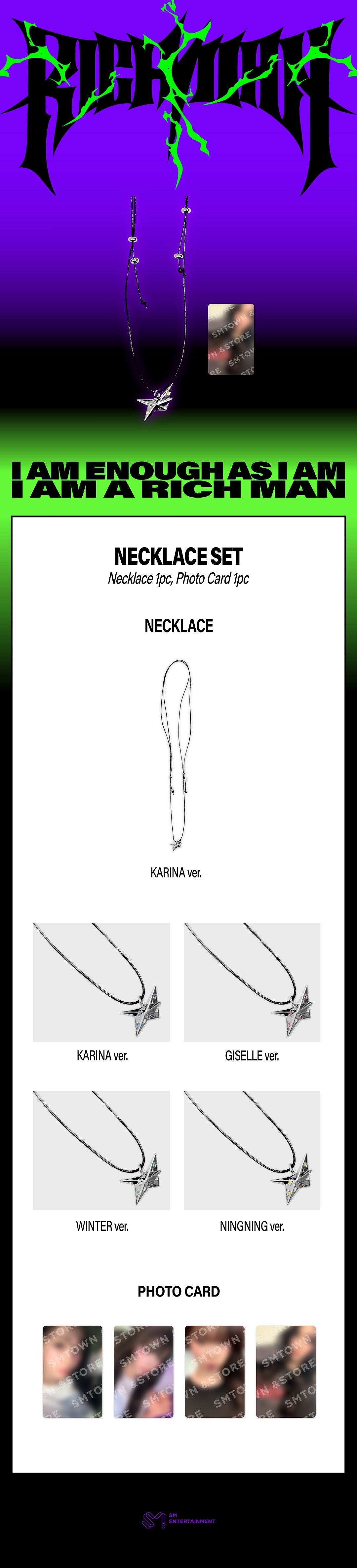 [AESPA] RichMan POP-UP OFFICIAL MD Member Ver.