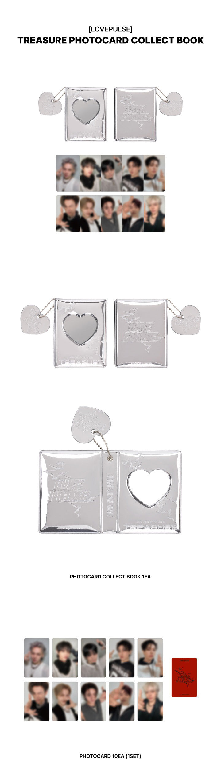 [TREASURE] LOVE PULSE Official Merch
