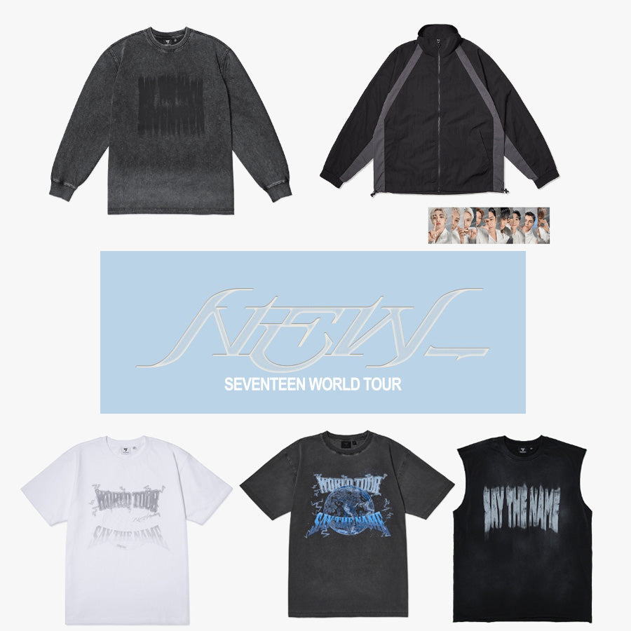 [SEVENTEEN] WORLD TOUR [NEW_] Apparel Official Merch.