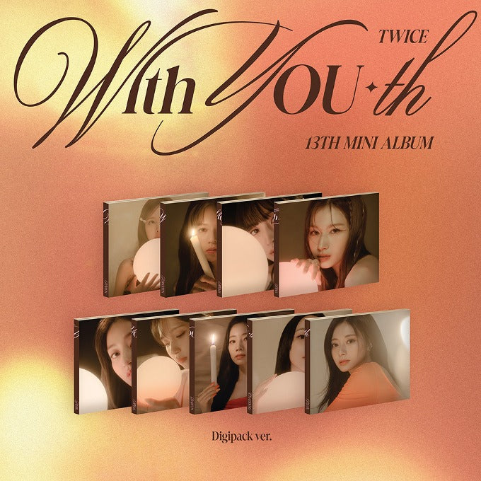 [TWICE] 13th mini album with you-th (digipack ver.) set