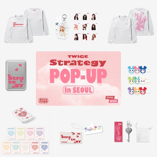 [TWICE] "strategy" pop-up in seoul official md