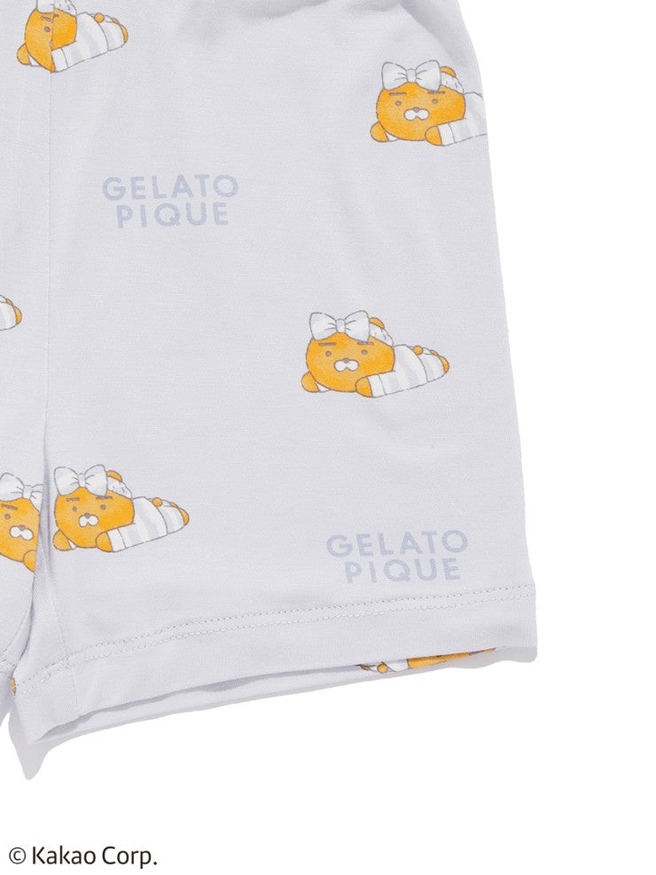 [KAKAO FRIENDS] kakao friends x gelato pique baby ryan & choonsik short-sleeve & shorts set