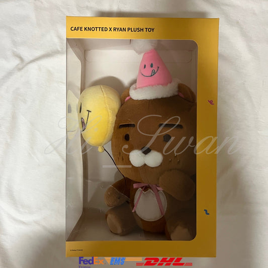 [KAKAO FRIENDS] CAFE KNOTTED X RYAN PLUSH TOY OFFICIAL MD