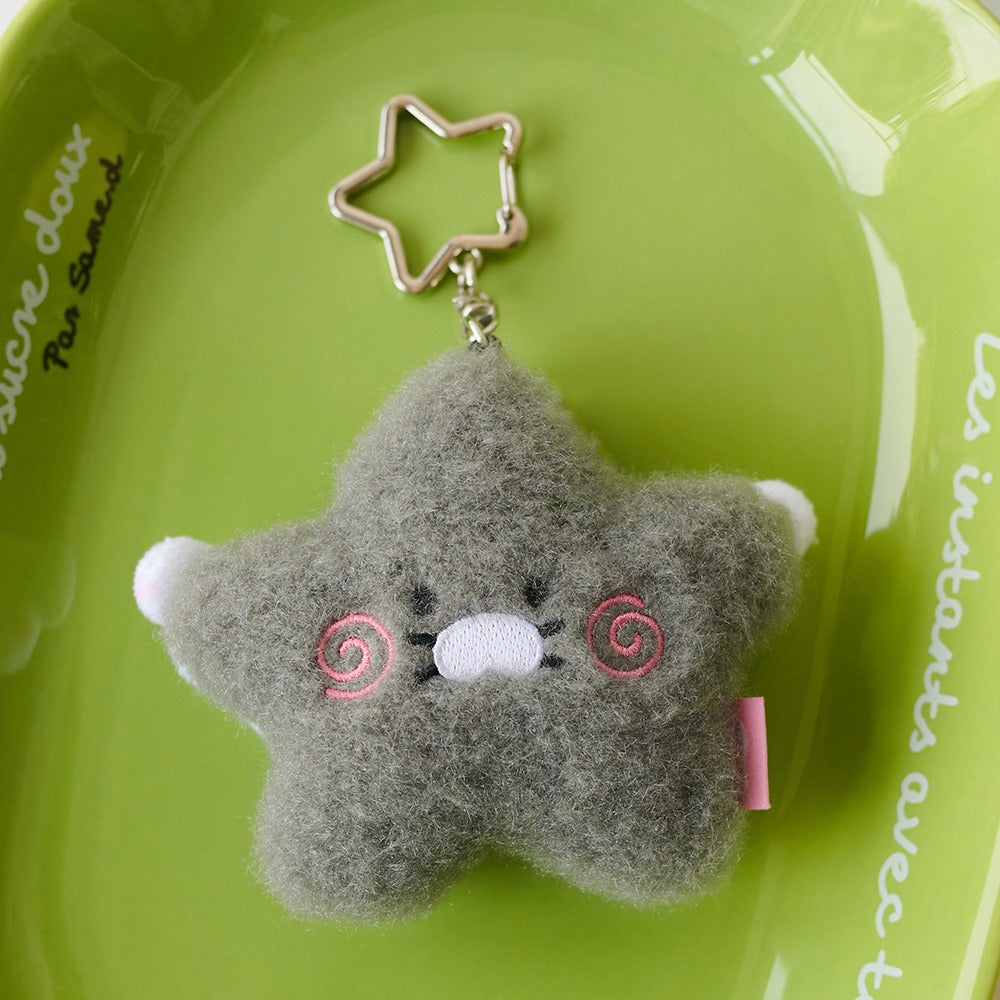 [KAKAO FRIENDS] Star Chunshik Star Plush Keyring